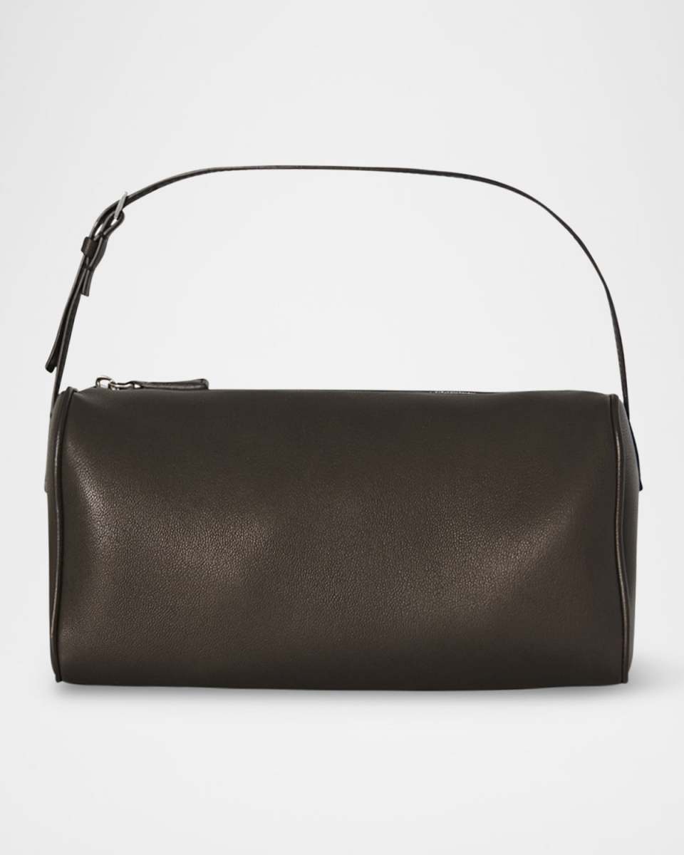 90s Lambskin Shoulder Bag